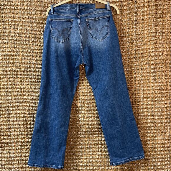 Levi's, curvy 529 boot cut jeans, women's 12s - Picture 2 of 6